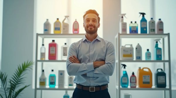 Choisir des produits d'entretien professionnel pour un nettoyage efficace
